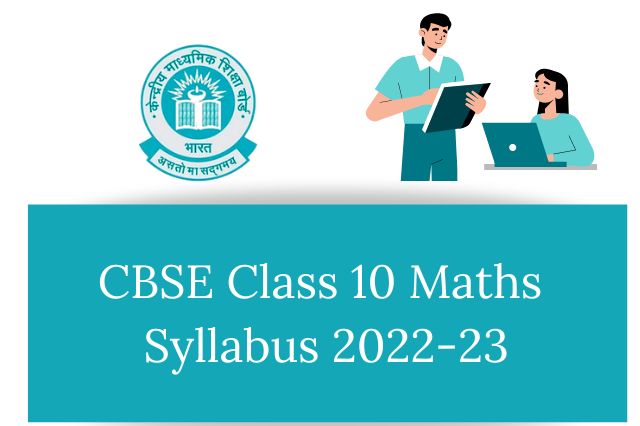 CBSE maths syllabus