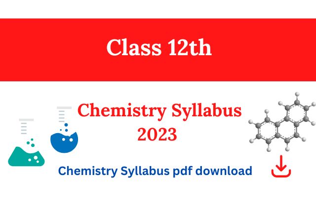 Chemistry Syllabus 2023-24